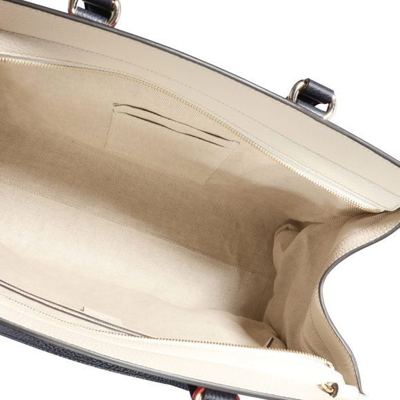 Gucci Red, Navy, & Cream Soho Convertible Tote - Picture 7 of 8